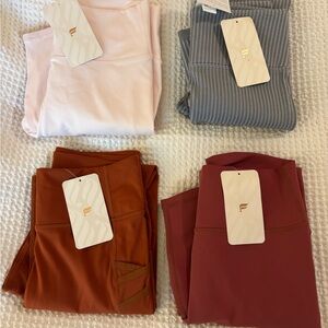 MED Fabletics High-Waisted Leggings NWT